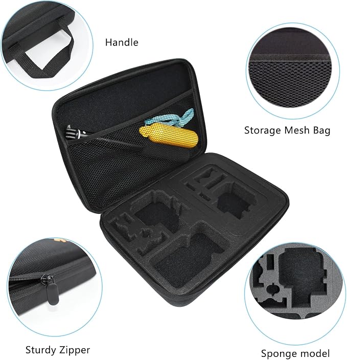 Large Camera Carrying Case Compatible - Image 4