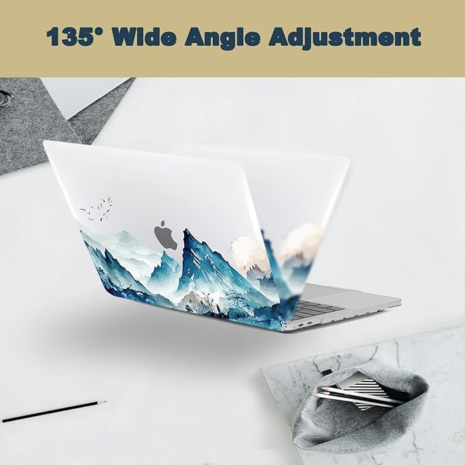Hard Case for New MacBook Air 13 inch M2 M3 M4 2022 2024 2025 Release, 13.6" - Image 5