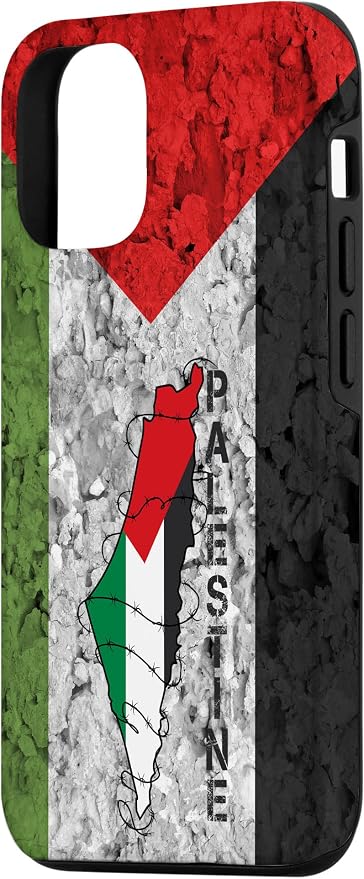 Kufiya PALESTINE Keffiyeh flag, Palestinian Map pattern Case - Image 2