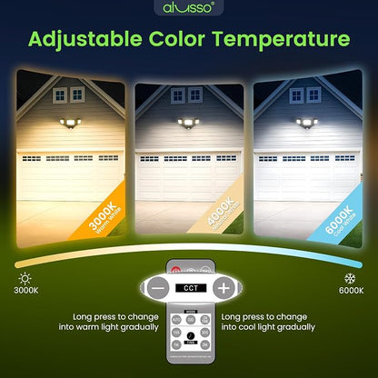 LED Security Lights Motion Sensor, 36W 3000LM Flood Lights Outdoor Motion Sensor - Image 3