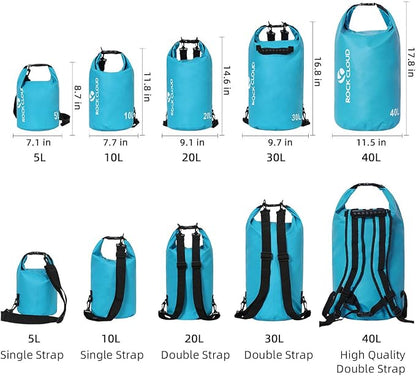 ROCK CLOUD Dry Bag Waterproof 30L Dry Sack - Image 2