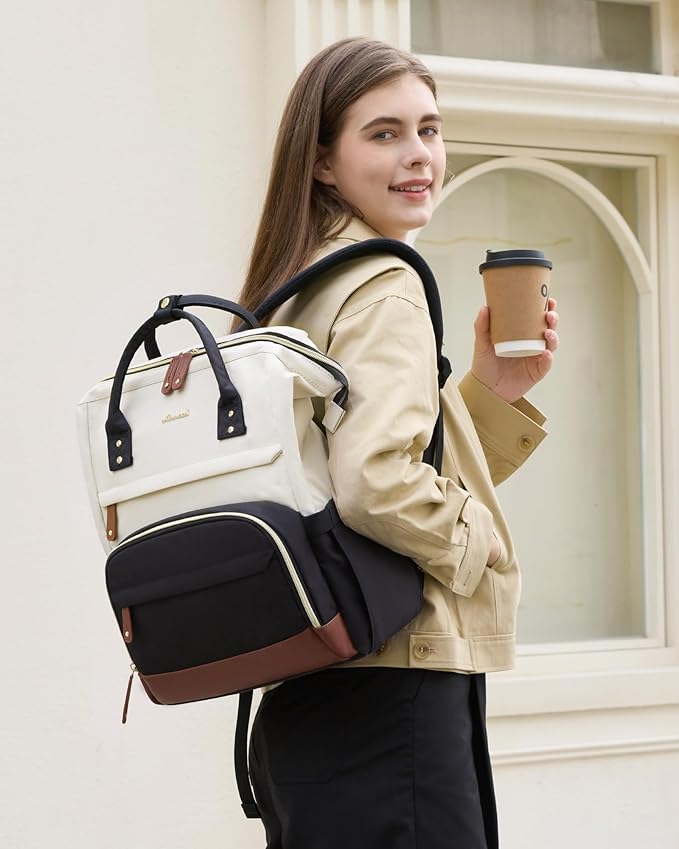 LOVEVOOK Laptop Backpack for Women, 18 Inch Work Business Backpacks Purse - Image 7