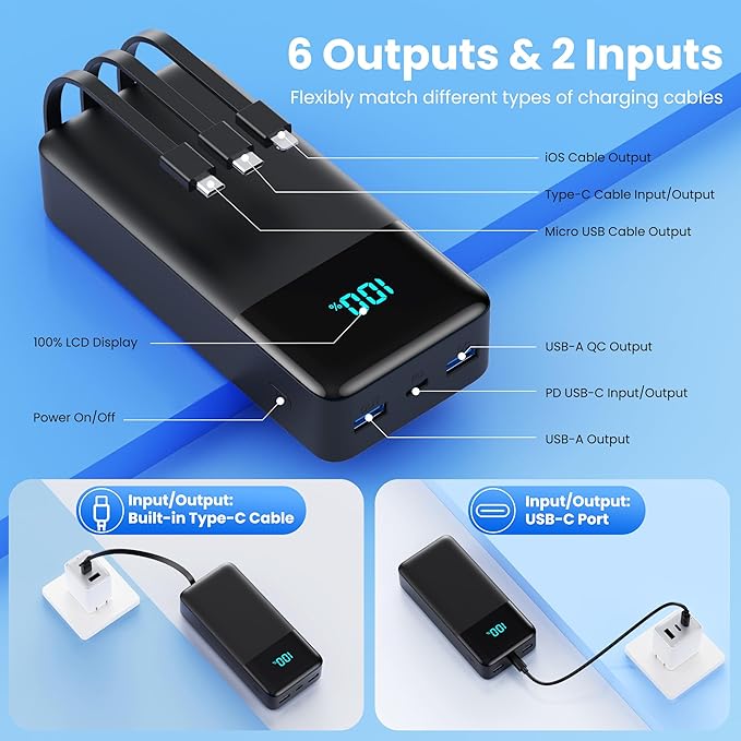 Portable Charger 50800mAh Power Bank - Image 5