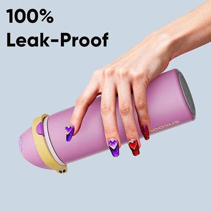 Insulated Water Bottle with Straw - Image 5