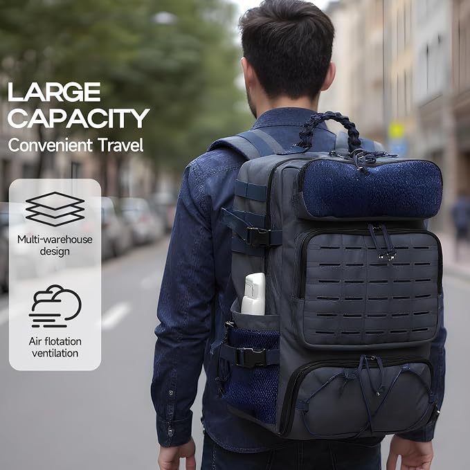 Tactical Backpack for Men, Military Backpack - Image 7