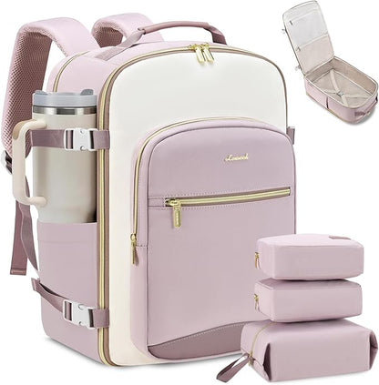 LOVEVOOK 40L Travel Backpack for Women & Men, Airline Approved Carry On Luggage by LOVEVOOK