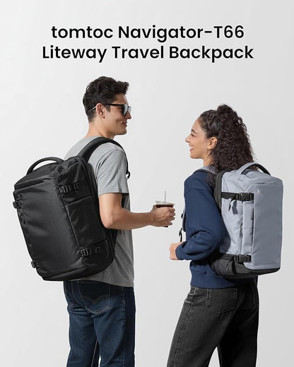 tomtoc Travel Backpack 28L, TSA Friendly Flight Approved Carry-on Luggage - Image 2