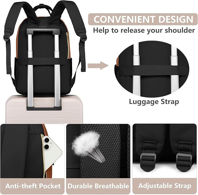 Laptop Backpack for Women Work Bag - Image 5