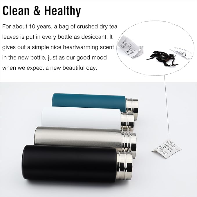 Cute Small Purse Water Bottle, 4.4 Fl. Oz, Mini Slim Flask - Image 6