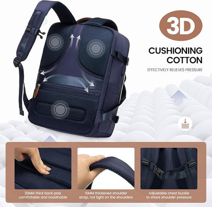LOVEVOOK Travel Backpack for Women, 40L Carry On Backpack - Image 3