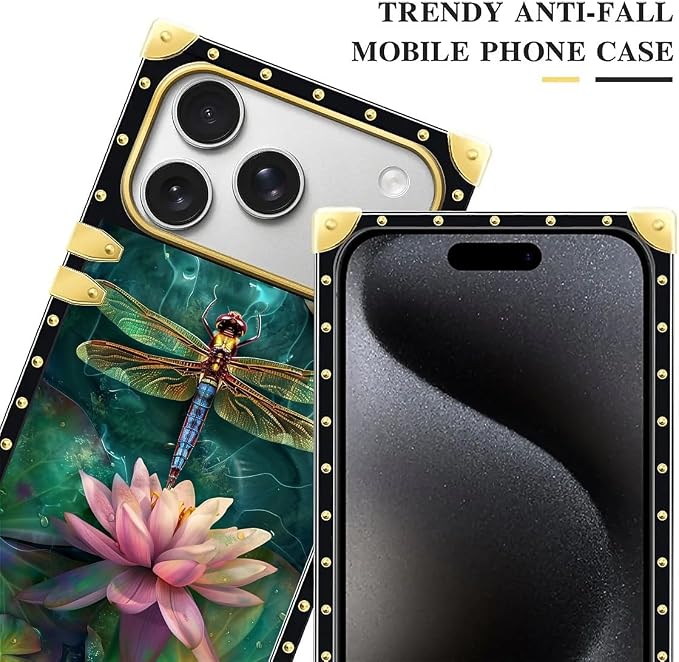 for iPhone 17 Pro Max Case Luxury Golden Decoration - Image 4