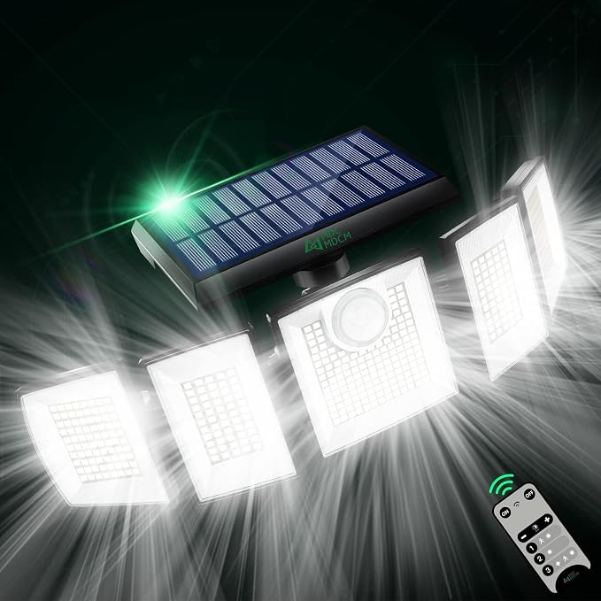 MDCMDCM Solar Lights Outdoor Waterproof Motion Sensor by MDCMDCMSolarLightsOutdoor