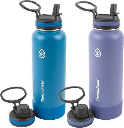 ThermoFlask Stainless Steel Water Bottles 2-Pack by ThermoFlask