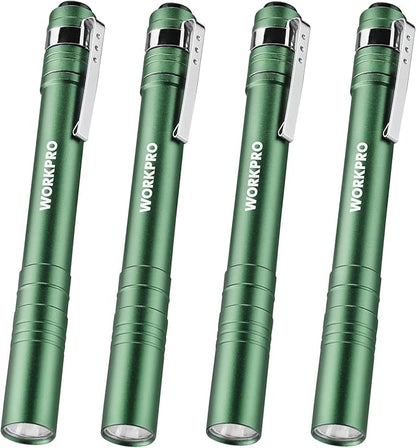 WORKPRO LED Pen Light, Aluminum Pen Flashlights, Pocket Flashlight by WORKPRO
