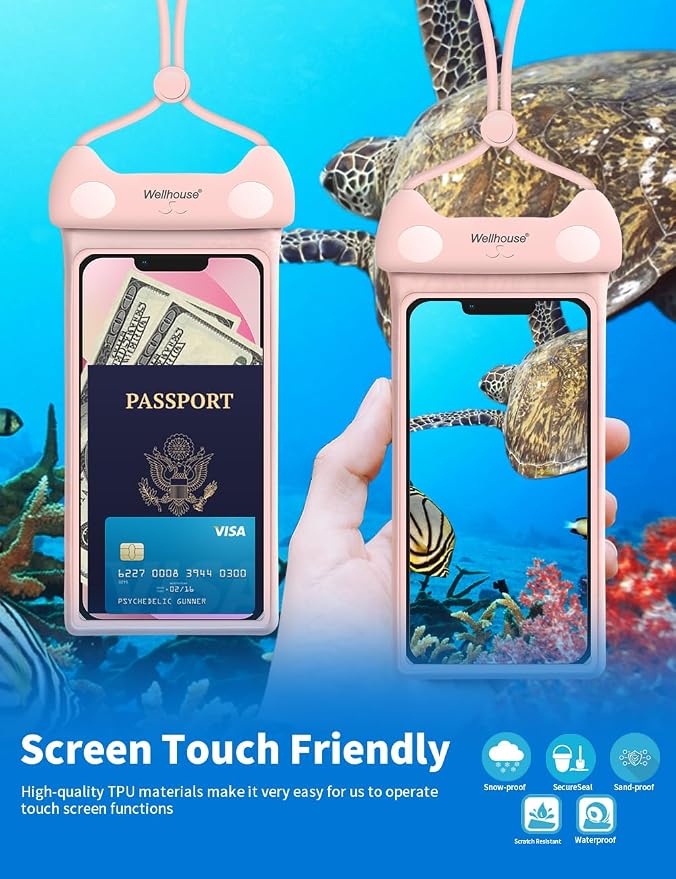 wellhouse Waterproof Phone Pouch, Waterproof Phone Case - Image 4