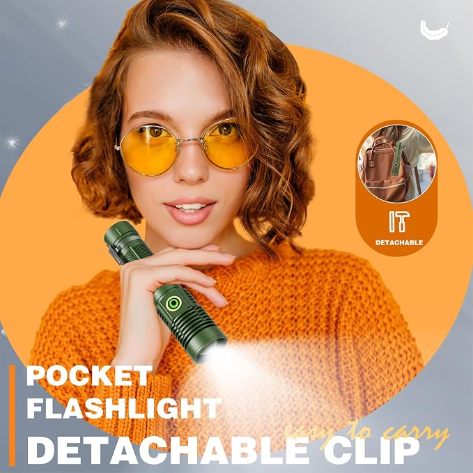 Hoxida Small Tactical Flashlights High Lumens - Image 4