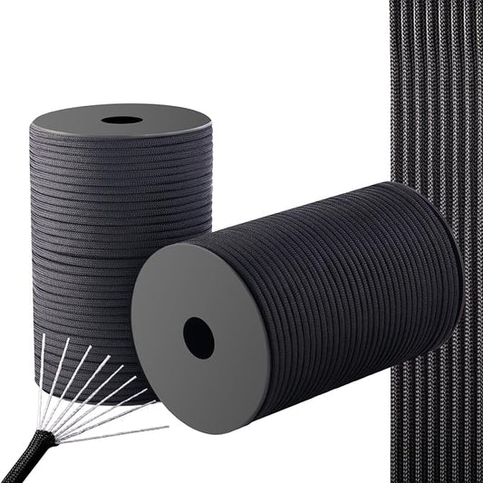 550 Paracord Rope, 100ft/330ft 9 Strand Parachute Cord 4mm, Tactical Paracord by Unknown