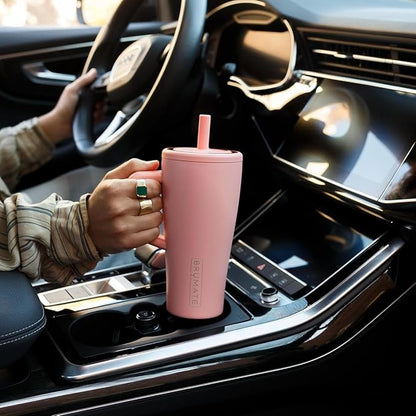 BrüMate Era 20 oz Tumbler with Handle & Straw | 100% Leakproof Insulated Water - Image 4