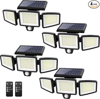 Tuffenough Solar Outdoor Lights 2500LM 210 LED Security Lights by SolarOutdoorLights
