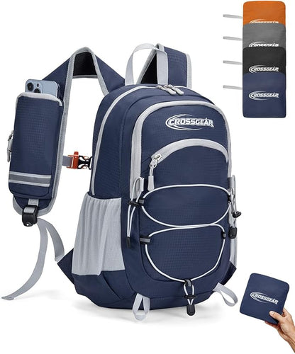 CROSSGEAR 24L Packable Backpack, Lightweight Hiking Daypack, Water-Resistant by CROSSGEAR