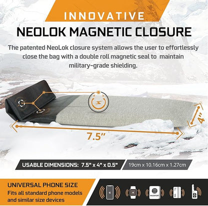 Mission Darkness Dry Shield Faraday Phone Sleeve // Slim Waterproof Dry Bag - Image 3