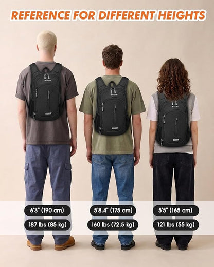 Seektop Small Hiking Backpack Expandable 12L-15L, Lightweight Packable - Image 4