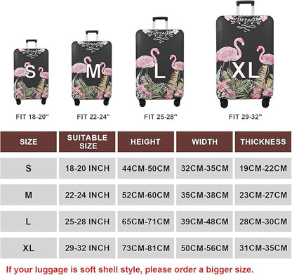 WUJIAONIAO Travel Luggage Cover Baggage Suitcase Cover Protector Skins 18-32 - Image 5