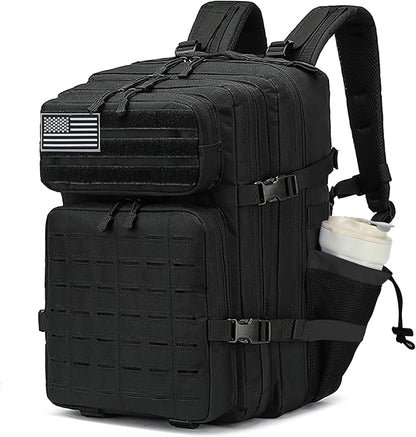 Military Tactical Backpack 45L/25L 3 Day Assault Pack Molle Daypack Hiking by W+WINTMING