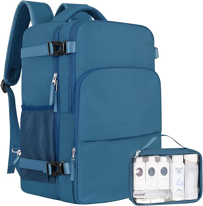 Sinaliy Travel laptop Backpack for Men Women, Personal Item Size Flight Approved by Sinaliy