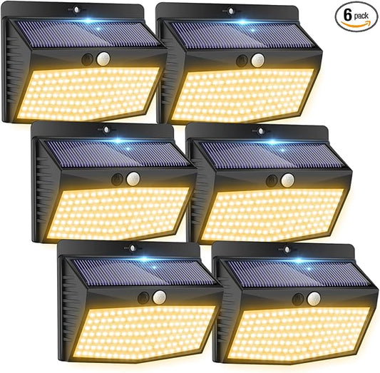 Solar Outdoor Motion Sensor Lights by Peasur