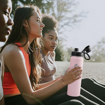 Sports Water Bottle 22oz, Insulated Water Bottle - Image 6