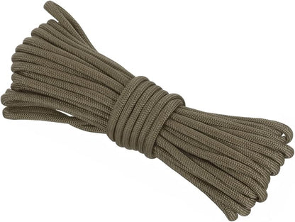 550 Paracord Rope 26ft, 4mm Thin Paracord Nylon Cord 7-Strand Core by Rebower
