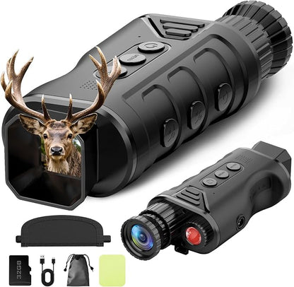 Night Vision Monocular, 2026 Upgraded Portable Handheld Scope by SZTOPUV