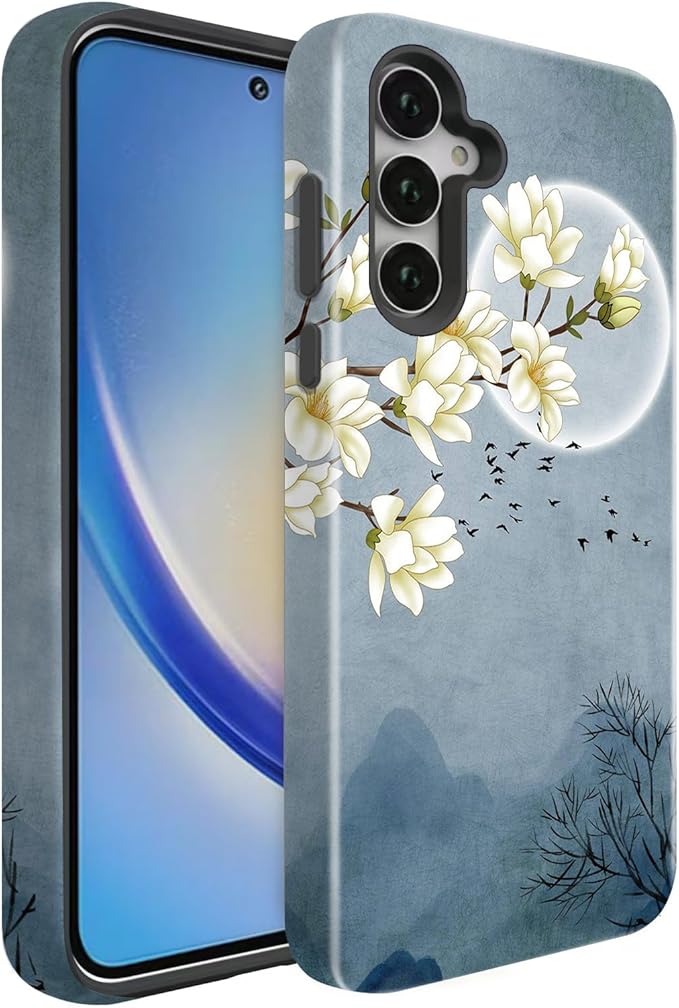 Compatible for Samsung Galaxy S25 Ultra 5G Case, Dual Layer Heavy Duty 2 in 1 by BSMOSPER