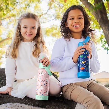 Fimibuke Kids Insulated Water Bottle, 18oz BPA FREE 18/8 Stainless Steel Kid Cup - Image 7