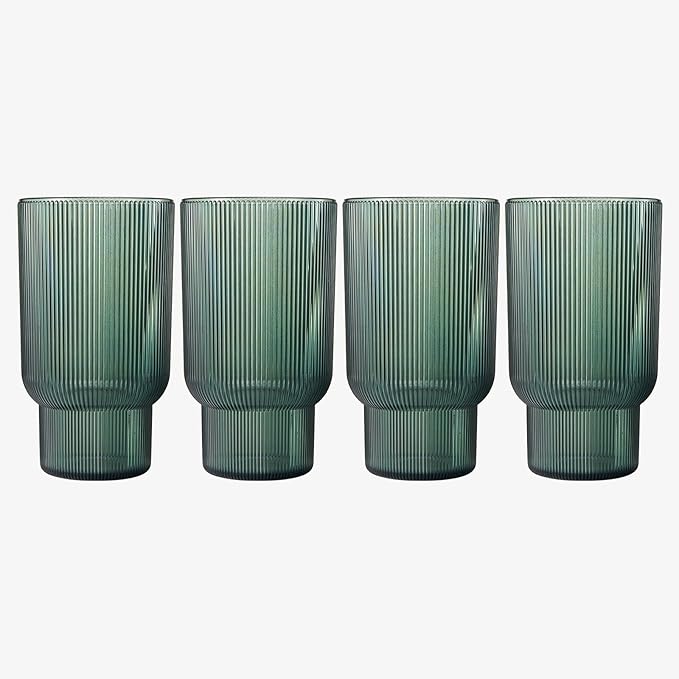 Shatterproof Acrylic Tall Drinking Glasses Set, European Style, Dishwasher Safe - Image 6