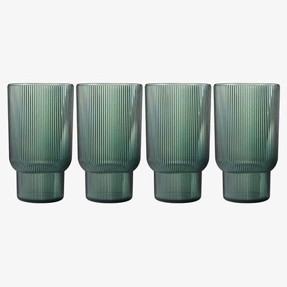 Shatterproof Acrylic Tall Drinking Glasses Set, European Style, Dishwasher Safe - Image 6