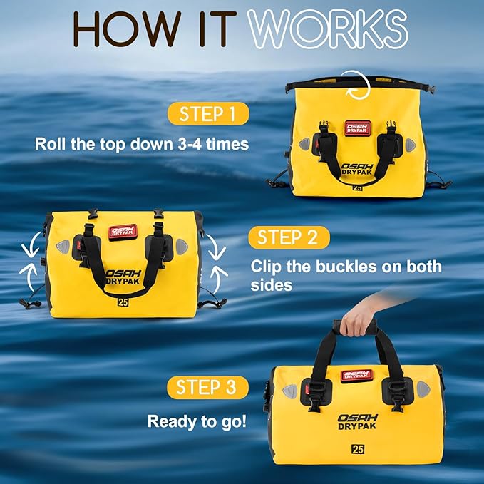 OSAH DRYPAK Waterproof Duffel Bag - Image 5