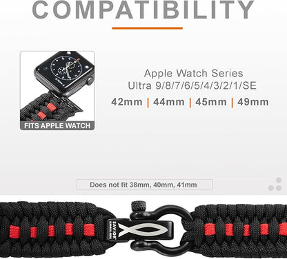 Savior Survival Gear Paracord Watch Band - Image 3