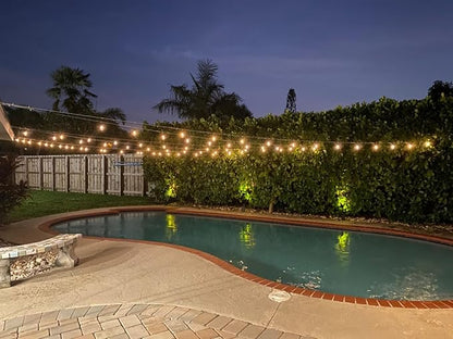 Brightech Ambience Pro Solar Powered Outdoor String Lights, 48 ft Commercial - Image 7