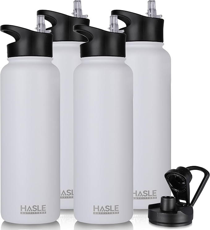 HASLE OUTFITTERS 40oz Stainless Steel Water Bottle, Vacuum Insulated Double by HASLEOUTFITTERS