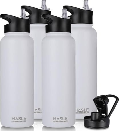 HASLE OUTFITTERS 40oz Stainless Steel Water Bottle, Vacuum Insulated Double by HASLEOUTFITTERS