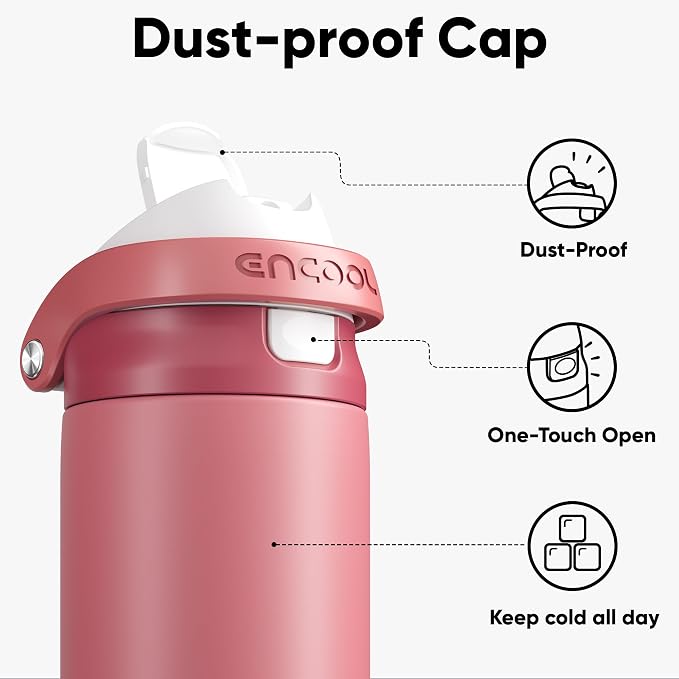 ENCOOL Leakproof Insulated Water Bottle - Image 2