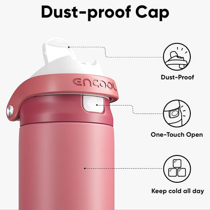 ENCOOL Leakproof Insulated Water Bottle - Image 2
