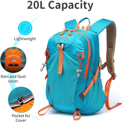 Small Hiking Backpack, 20L Lightweight Travel Backpacks - Image 3