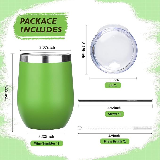 12oz Stemless Wine Tumbler - Image 3