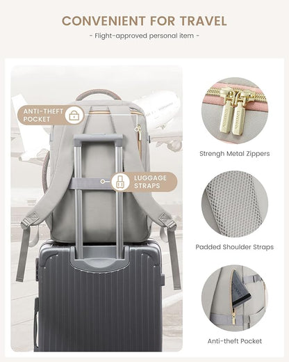 LOVEVOOK Travel Backpack for Women/Men, Personal Item Bag - Image 5
