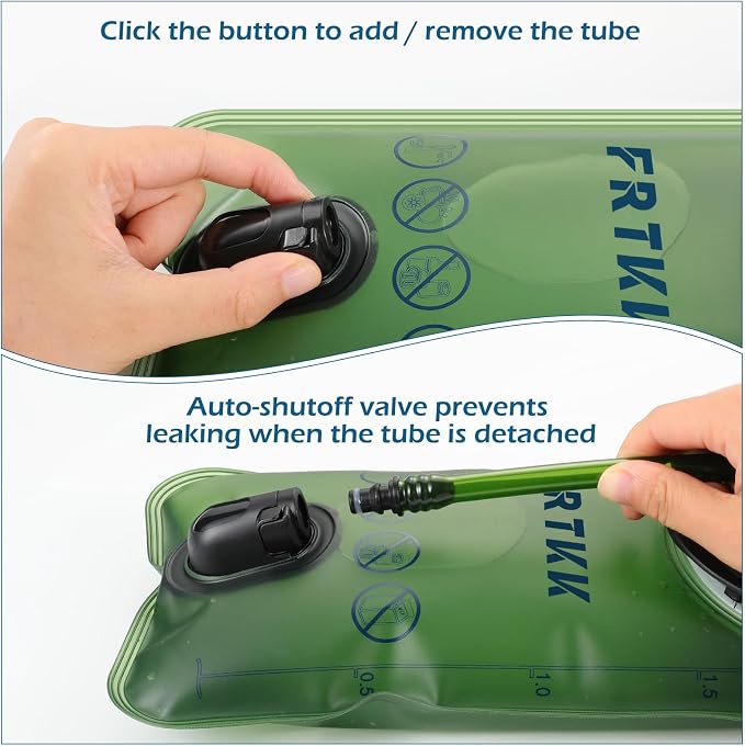 FRTKK 2L/3L Hydration Bladder, Leak Proof Water Bladder - Image 5