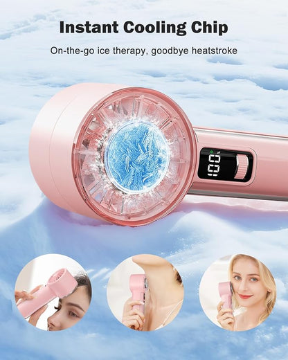 AMACOOL Handheld Fan with Ice Cooler, Mothers Day Gifts - Image 2