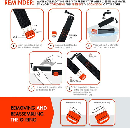 Floating Hand Grip Waterproof Monopod - Image 9